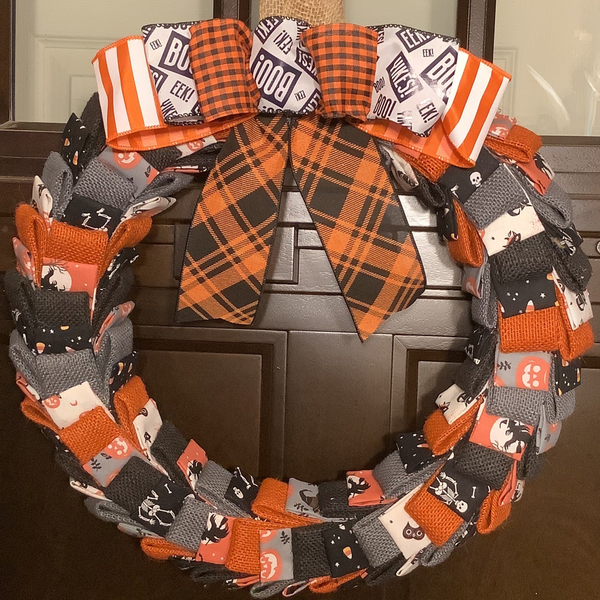 cleveland browns wreath